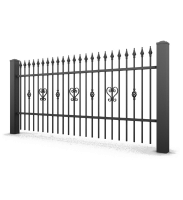 Ogrodzenia Zabrze Wzór: LUX AW.10.34