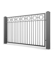 Ogrodzenia Zabrze Wzór: LUX AW.10.51