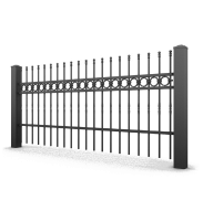 Ogrodzenia Zabrze Wzór: LUX AW.10.61